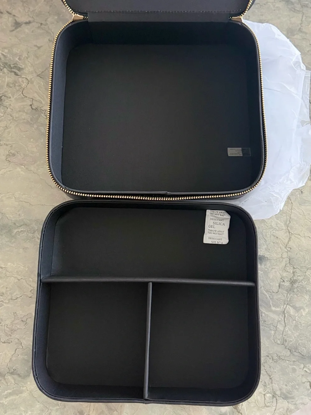 Chanel VIP Gift Beauty Box – Black Leather Makeup Vanity Case / Limited Edition